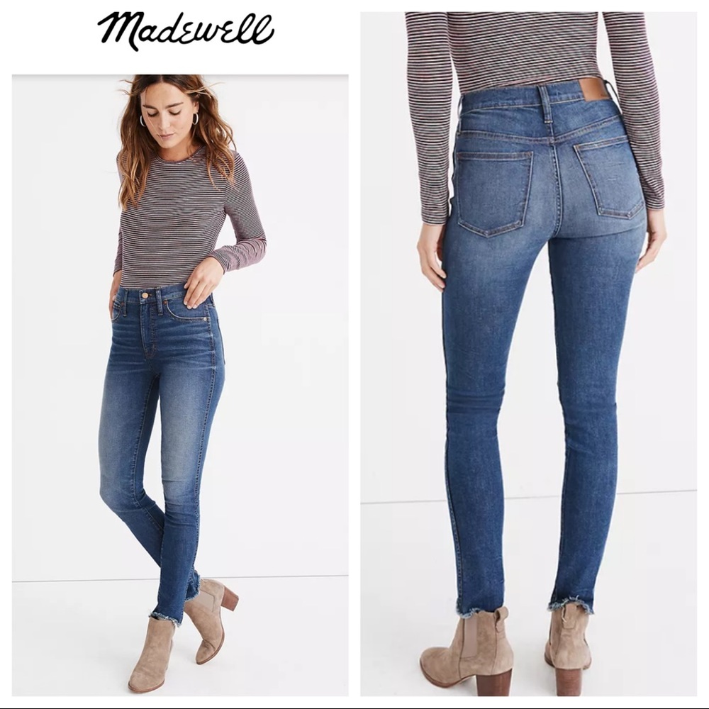 Madewell 10" High-Rise Skinny Jeans